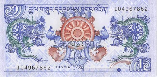 1 Ngultrum 2006